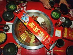 番茄鸳鸯锅-谭鸭血老火锅(图书馆店)