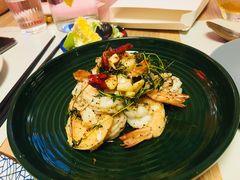 西班牙橄榄油煎海虾-幸薈飯堂