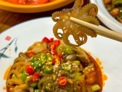 -东来菜馆•手抓海鲜家常菜•海鲜锅贴(鸽子窝店)