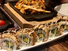 鲜切芒果芝士卷寿司-小川洋风料理(街道口店)