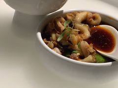 辣酒汁花螺配夏威夷果-木守西溪溪隐餐厅