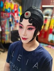 -胭脂猫京剧摄影