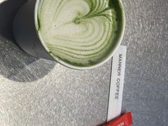 抹茶拿铁-Manner Coffee(港汇恒隆广场店)