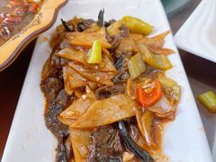 土豆片炒榛蘑-路家小馆(富力又一城店)