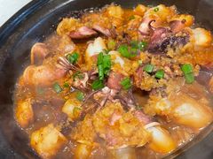 蒜香鱿鱼煲-阿毛饭店(和义路店)