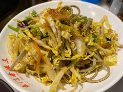 开胃下酒老虎菜-京门老爆三·铜锅涮肉 爆肚(望京店)