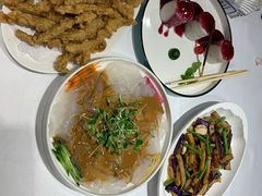 蓝莓山药-万荣烤鸭店·北京菜(天坛店)