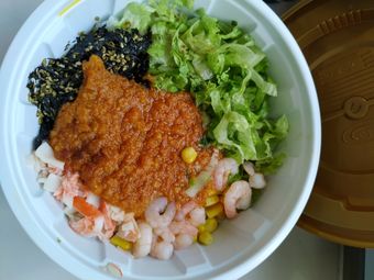 至尊baby.蟹黄拌饭.大口吃蟹黄(第1档口壹品谷美食城店)