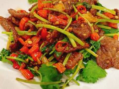 小炒牛肉-绿茶餐厅(成都天府红店)
