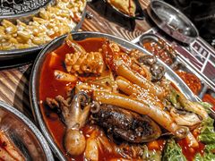 海鲜烩年糕-青瓦炭韩潮烤肉(花园道店)