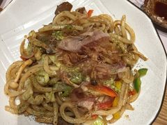 牛肉炒乌冬面-林妈妈村·日式料理(宝山龙湖天街店)