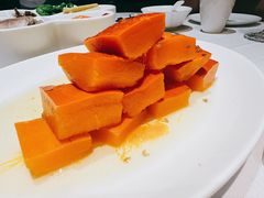 蜜汁桂花带皮南瓜-老兴鲜(黄浦店)