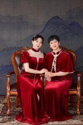 -时光纪亲子全家福照相馆(静安店母女写真父母纪念照)