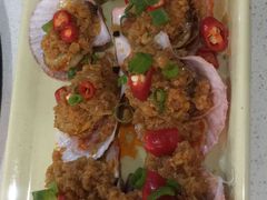 蒜蓉扇贝-大锅强·蒸海鲜青岛菜(吾悦广场店)