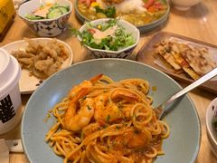 鲜虾茄汁意大利面-红小满休闲餐厅(十全街店)