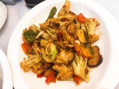砂锅腊味菜花-峨嵋酒家(德内店)