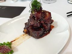 桂花糖醋肉排-悦轩中餐厅·高空江景·杭州柏悦酒店