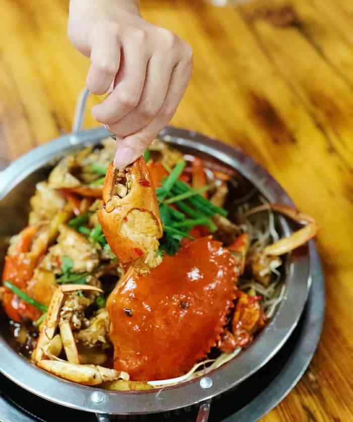 陈二越南螃蟹脚(龙腾店)-"我们点的基本都是现做的,所以感觉都不错,.