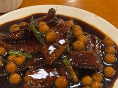红烧带鱼酒酿圆子-牧羊餐厅