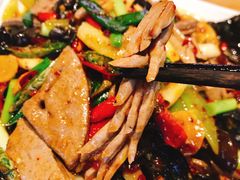 很牛的肝腰合炒-兔槽江湖菜·重庆璧山兔(水围店)