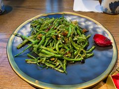 烧鱼酱爆四季豆免辣-雀舞云南菜(乐客城店)