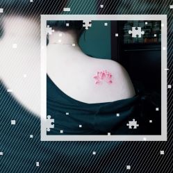 肩部-明星刺青·洗纹身