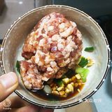 应该算减脂健康餐的肉末鸡蛋蒸豆腐