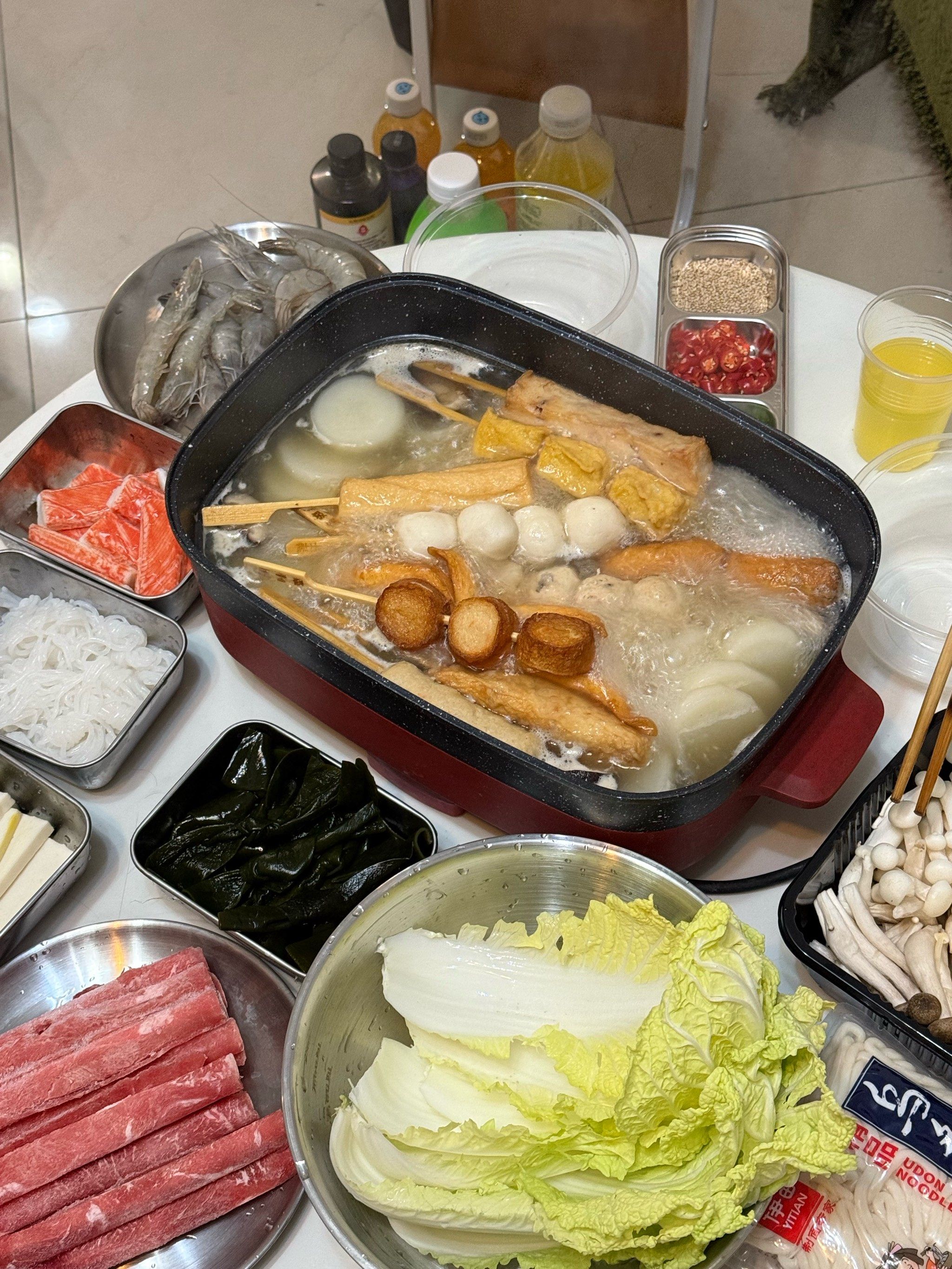 家庭火锅趴开启
