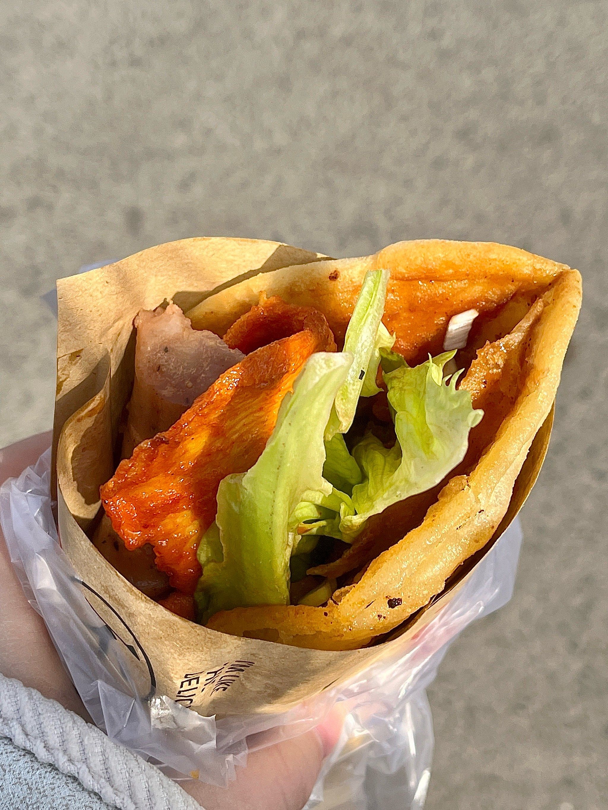 鸡蛋灌饼的香味难以抗拒