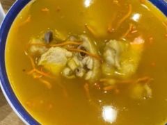 虫草花鸡汤面-禧凰·老上海白斩鸡辣肉面店