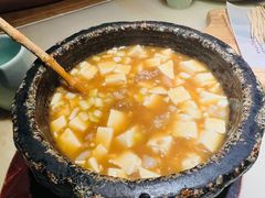 石锅鸡汤豆腐-绿茶餐厅(西单老佛爷店)