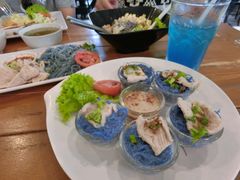 -蝶豆花蓝面条