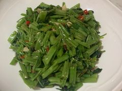 酸辣豆豉空心菜-径山十八道·风味民间菜(杭州总店)