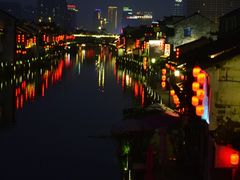 古运河夜景-杜尚rooftop露台酒吧