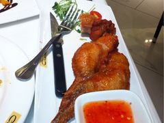 鲜虾胶酿脆皮鸡翅-港丽餐厅(杭大店)