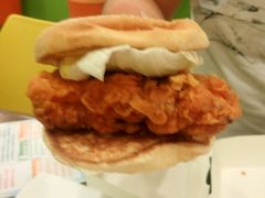 炸鸡腿堡-德克士(宝鸡店)