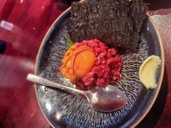 生牛肉拌海胆-九州酒场ひこぞう(1号店)