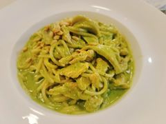 青酱蘑菇鸡肉意面-UPPER KITCHEN(延安路店)