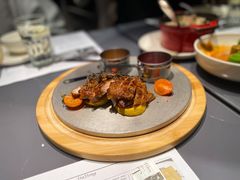 碳烤猪颈肉-小大董·烤鸭(观景餐厅·南京西路店)