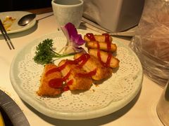 虾饼-猪啊牛呀羊啊铜盘烤肉(正大广场店)