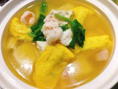 上汤炖蛋饺柴锅豆腐-到家尝北京菜(西坝河店)