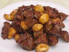 蒜子牛肉粒-奥华餐厅·老张记(台基厂店)