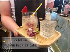 荔枝鸡尾酒-FLOVIE FLORIST CAFE