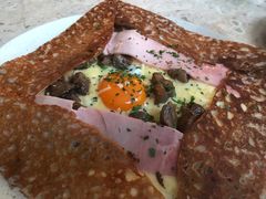 鸡蛋蘑菇熏肉荞麦可丽饼-RAC BAR(安福路店)