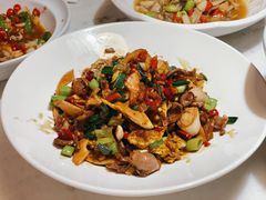 爆炒鸡胗和蛋-径山十八道·风味民间菜(杭州总店)
