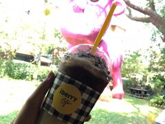 榛子拿铁-莓园冰淇淋店