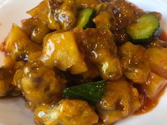 菠萝咕咾肉-功德林素菜饭庄(前门店)