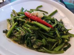 秘制虾酱空心菜-帕蓝·暹罗料理(大学路店)