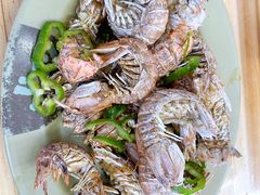 椒盐濑尿虾-贞姨美食·老字号海鲜大排档