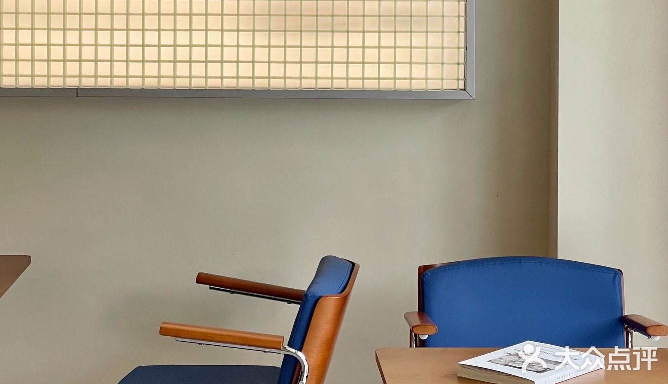 杭州！中古风咖啡店...🪑🔵蓝色真的好！！